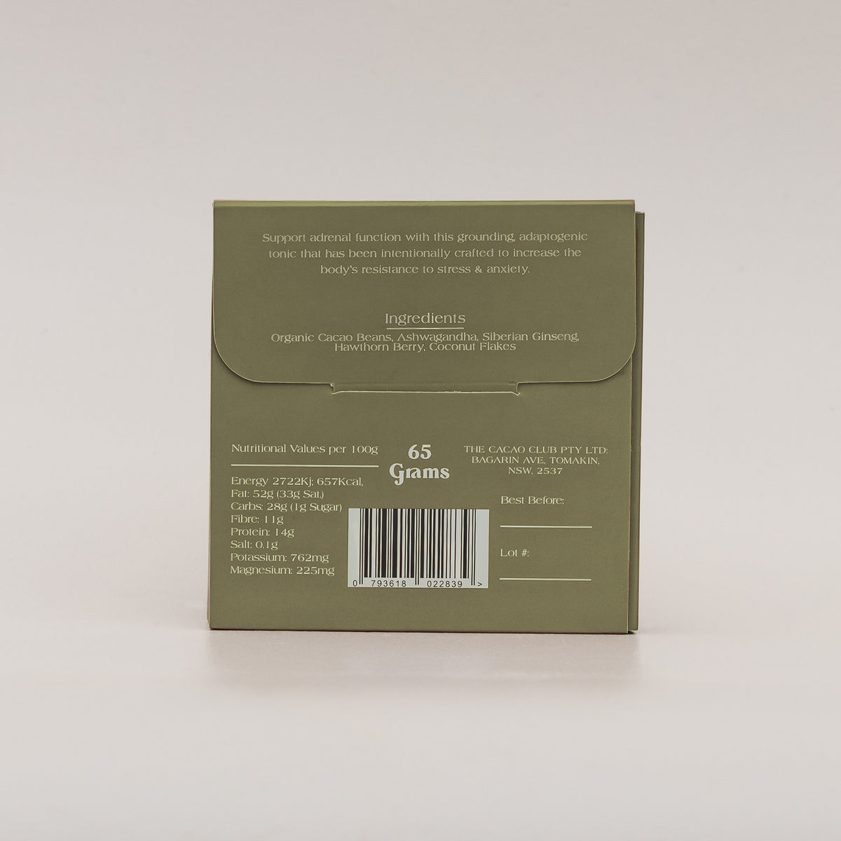 Ceremonial Cacao Calm Blend (Hot Cacao Drink) by The Cacao Club