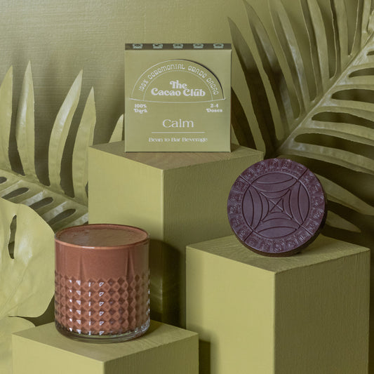 Ceremonial Cacao Calm Blend (Hot Cacao Drink) by The Cacao Club