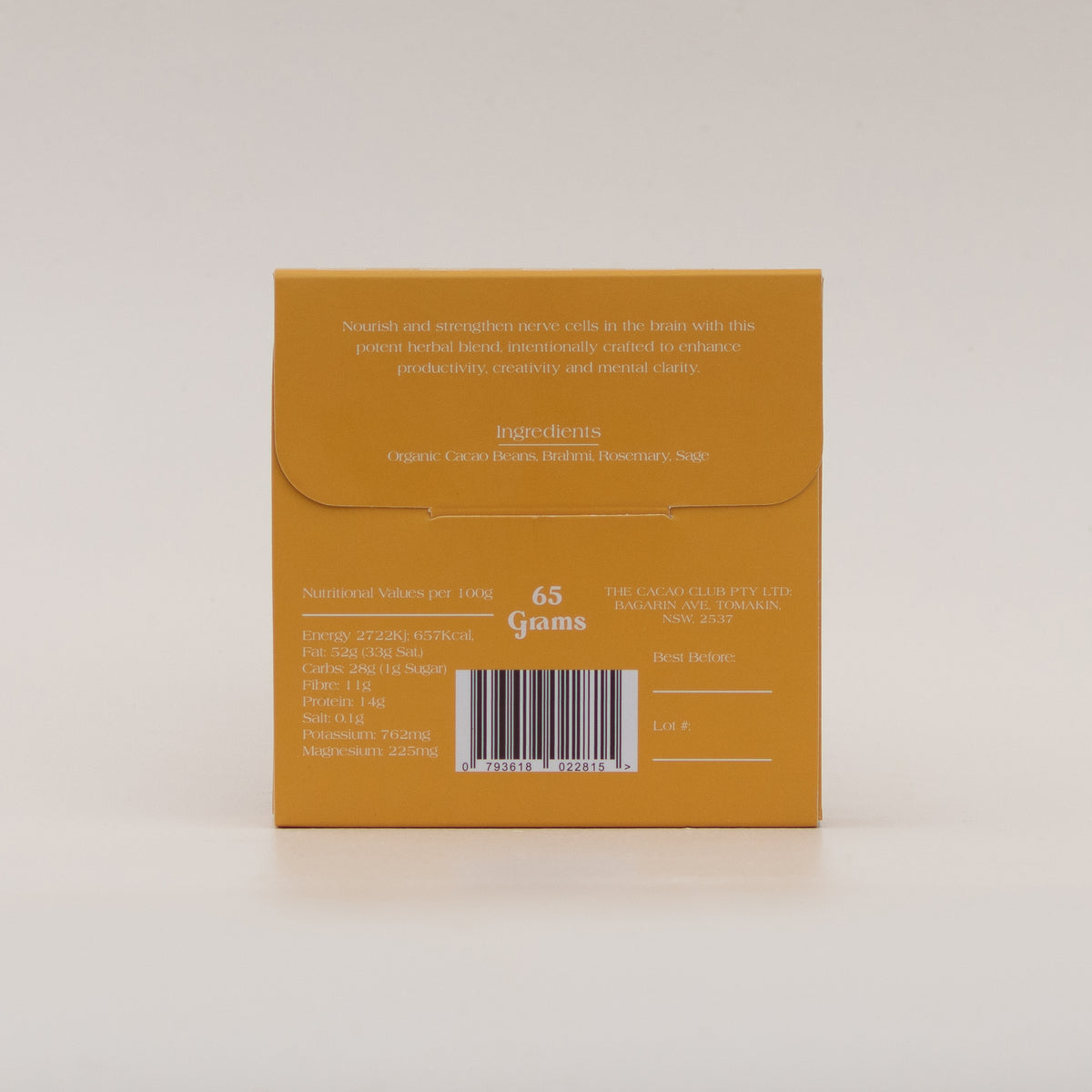 Ceremonial Cacao Focus Blend (Hot Cacao Drink) by The Cacao Club