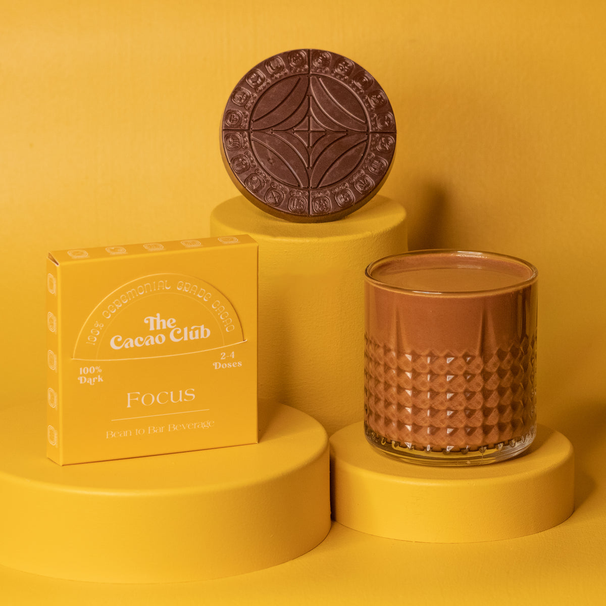 Ceremonial Cacao Focus Blend (Hot Cacao Drink) by The Cacao Club