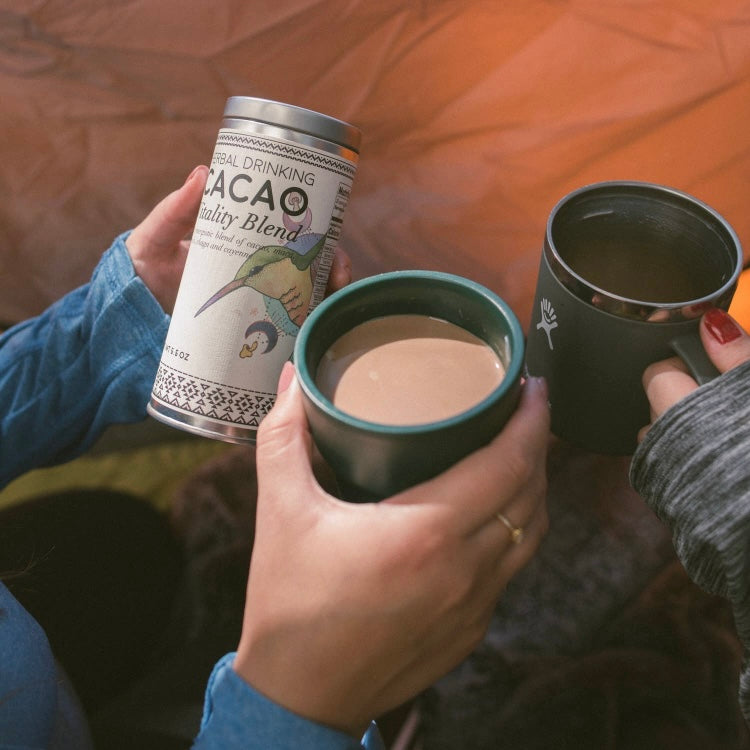 Herbal Drinking Cacao Powder - Maca, Reishi & Chaga Blend. 25 - 30 Doses!
